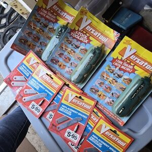 Vintage "Versatool" 12-in-1 multi-tool In Boxes Lot